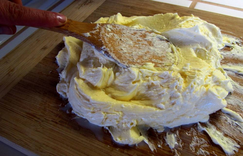 homemade butter
