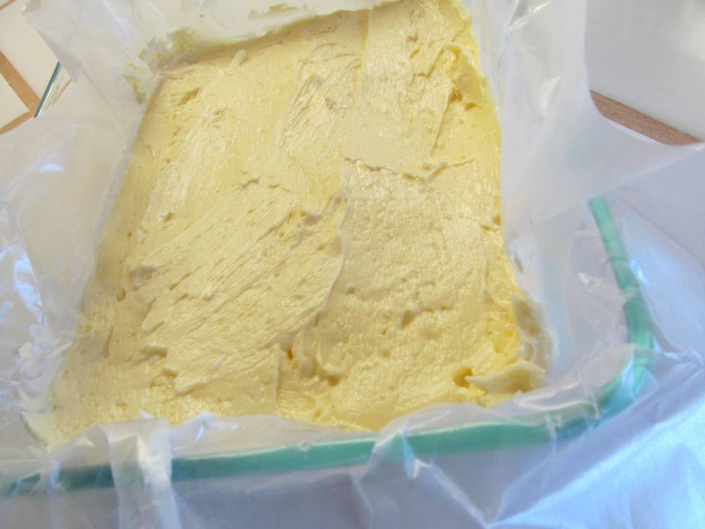 homemade butter