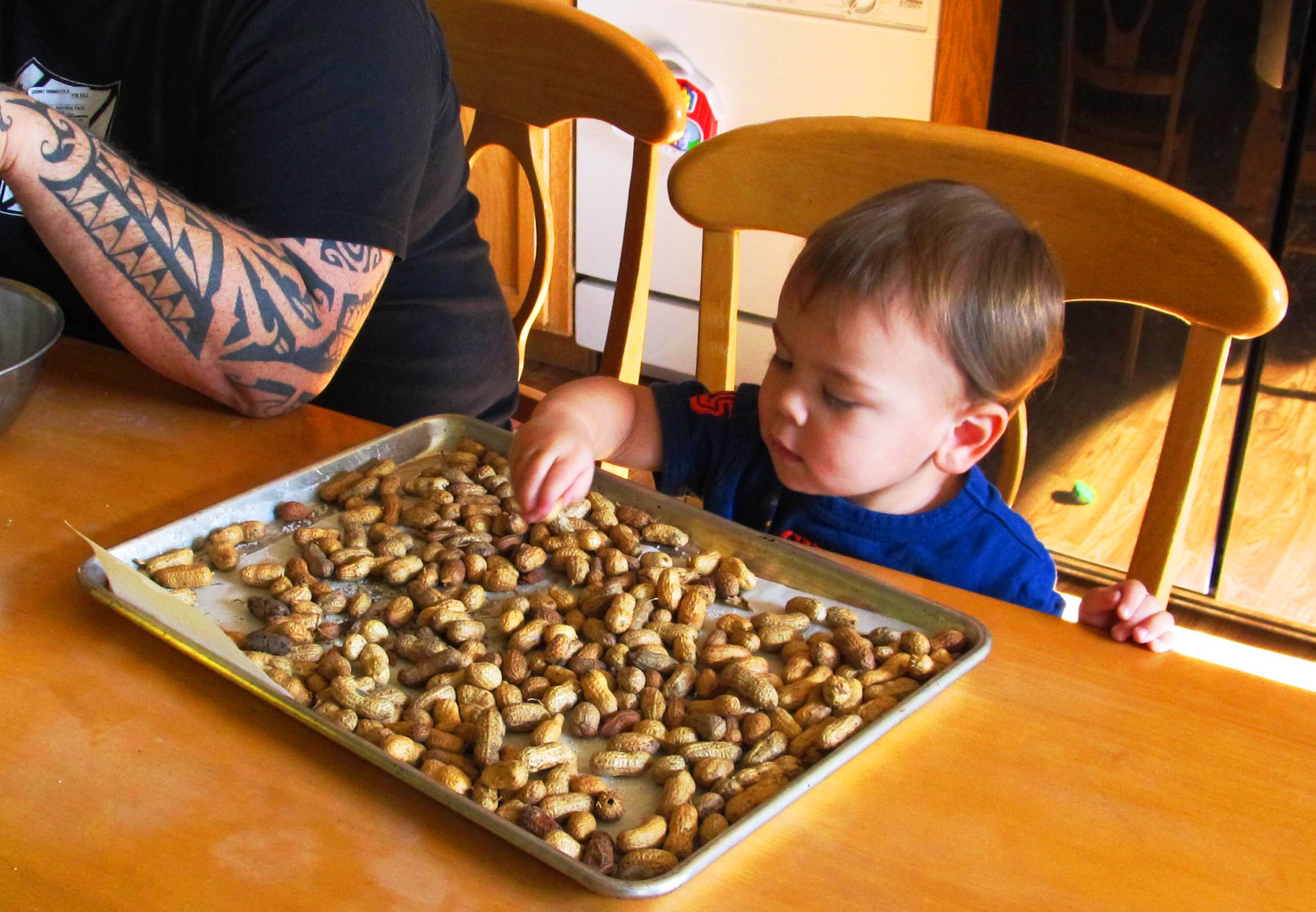 homemade peanut butter