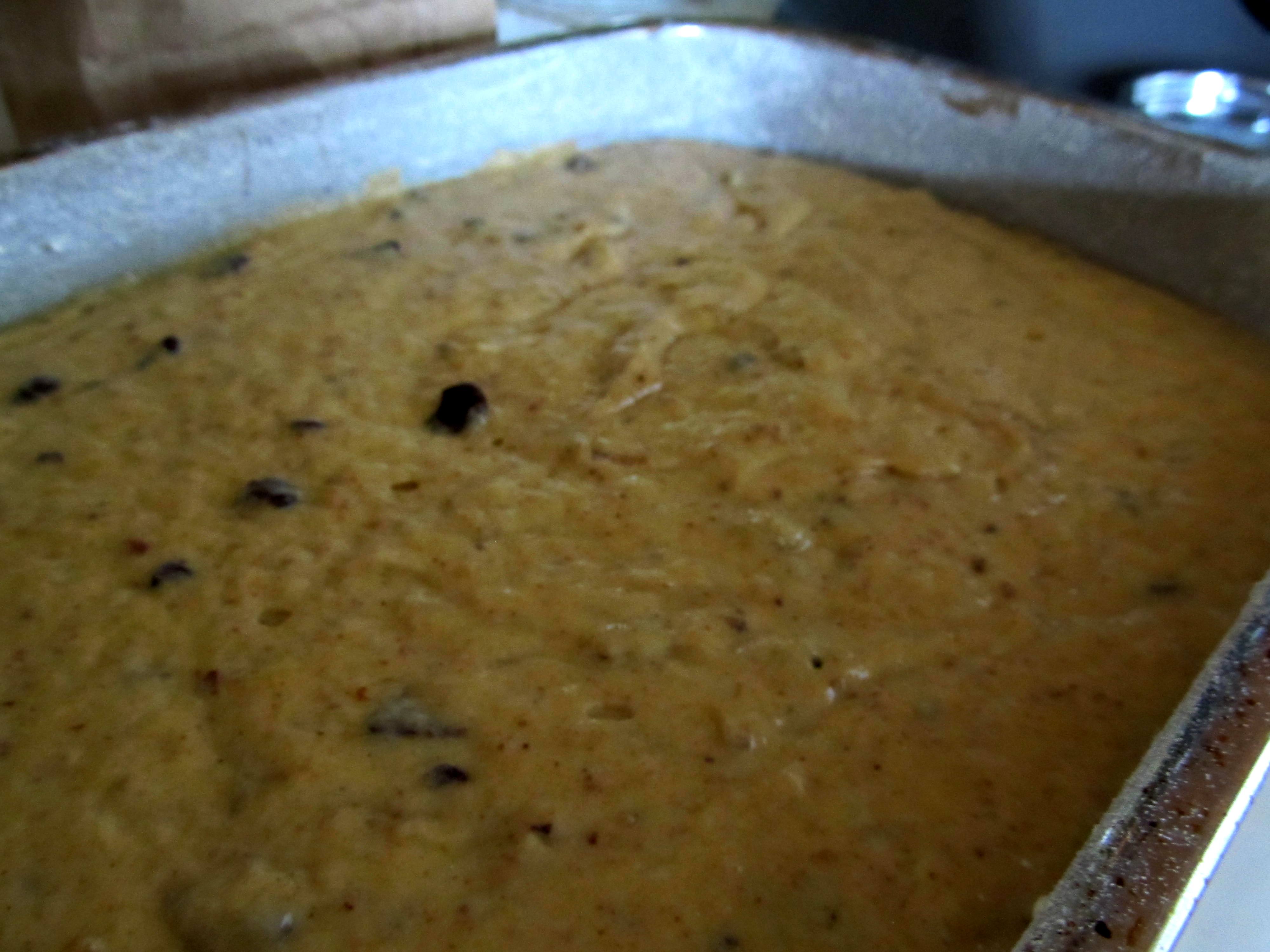 homemade chocolate chip banana bread