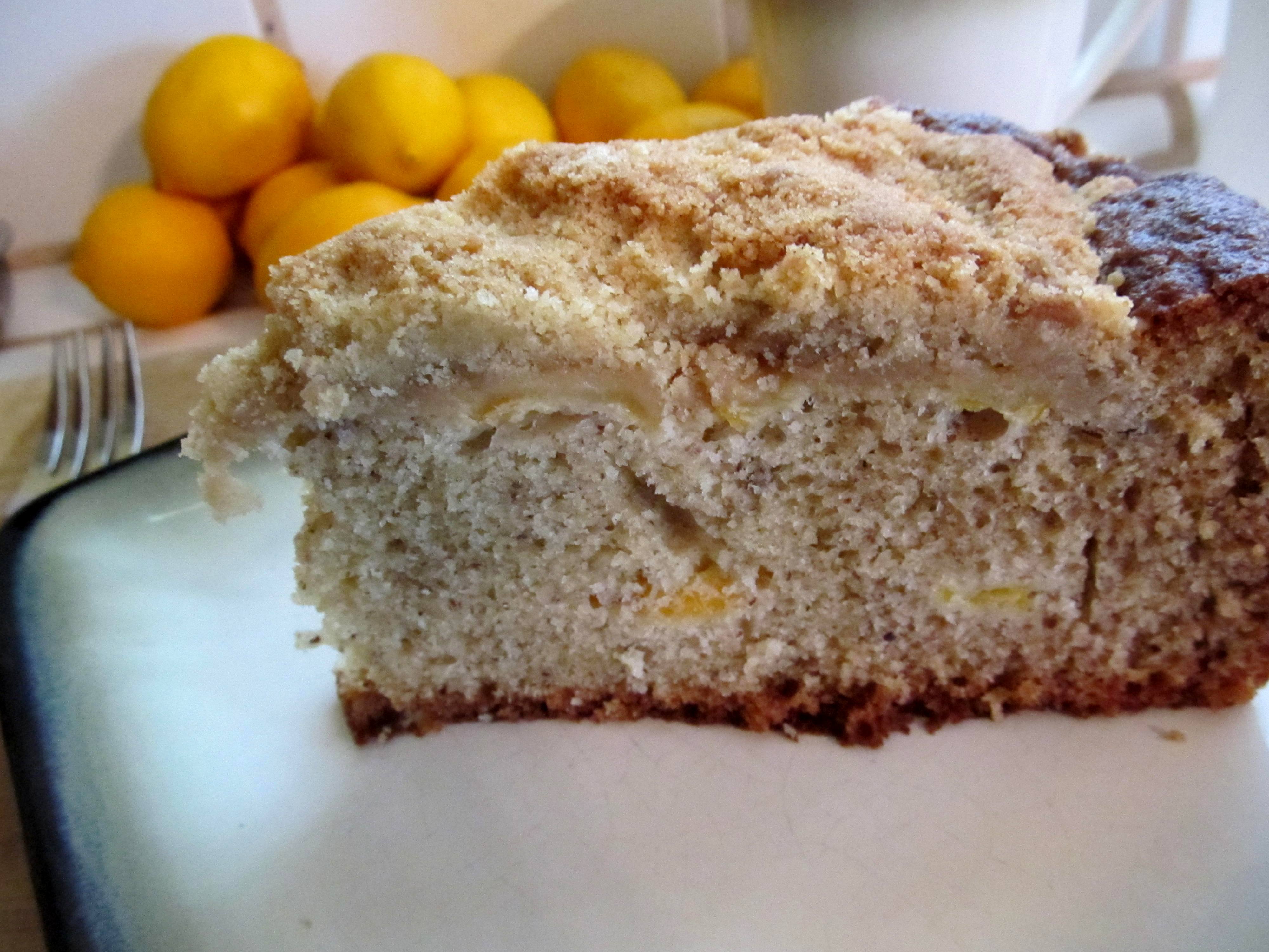 meyer lemon coffeecake